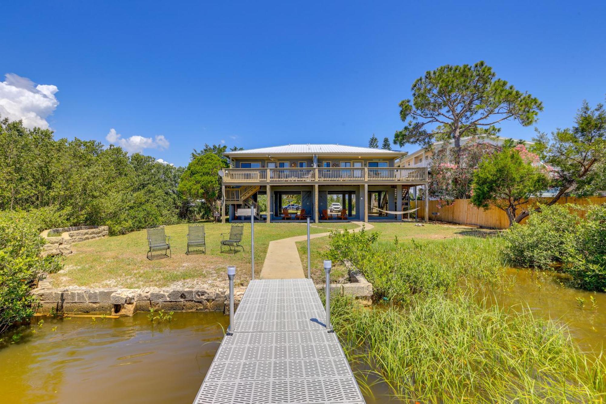 Willa Waterfront Duplex With Dock And Views Near Town! Cedar Key Zewnętrze zdjęcie